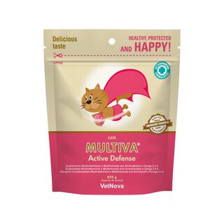 VetNova Multiva Active Defense vitaminas para gatos