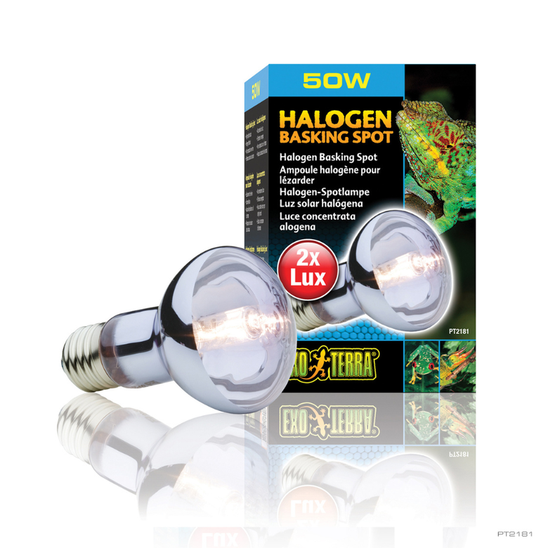 Exoterra Bombilla para reptiles Halogen Basking Spot thumbnail