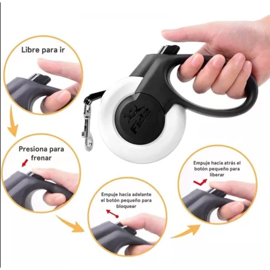 Fida Correa Extensible Para Perro thumbnail