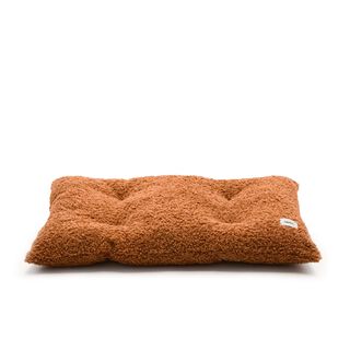 CAFIDE Cojín cama borreguito, BELA mostaza para perros