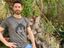 Camiseta lobo hombre color Gris, , large indicador imagen numero 2