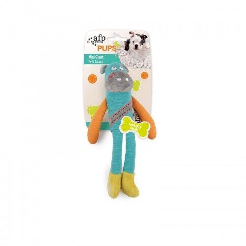 All for paws pups mini gigante de peluche azul y gris para perros, , large Imagen numero 1