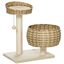PawHut &Aacute;rbol Mediano con Cama Superior para gatos, , large indicador imagen numero 1