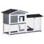PawHut Conejera de Exterior Gris, , large indicador imagen numero 1