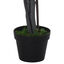 Outsunny Árbol de Ficus Artificial de 145 cm de Altura 756 Hojas con Maceta para Decoración de Hogar Interiores y Exteriores Verde, , large indicador imagen numero 4