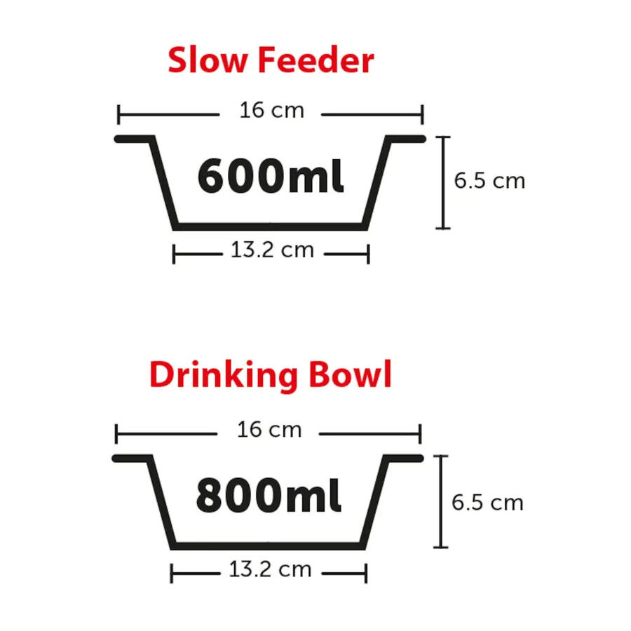 Flamingo Suvi Comedero y Bebedero con soporte para perros, , large Imagen numero 7