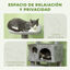 PawHut &Aacute;rbol para Gatos Gris Claro, , large indicador imagen numero 5