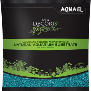 Aquael Aqua Decoris Sustrato Natural Cuarzo turquesa para acuarios