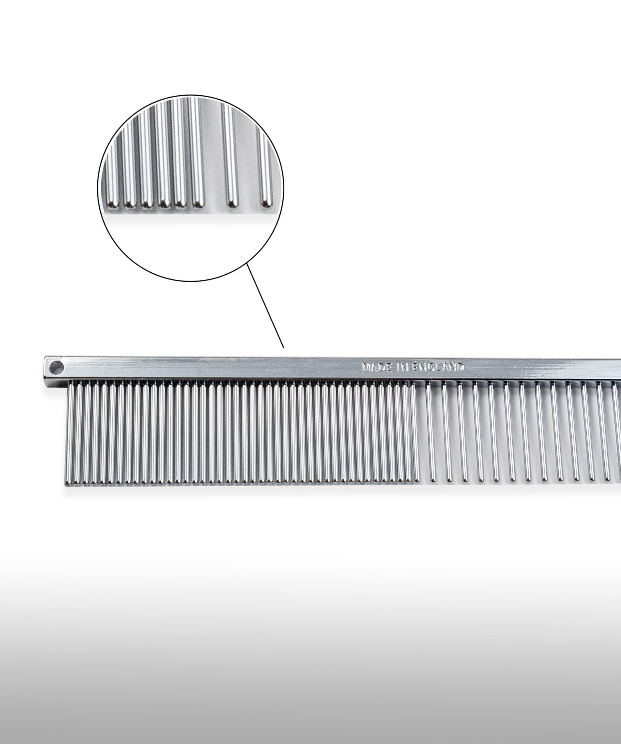 Peine para Perros y Gatos - P&uacute;as Doble - 22,5 cm - MD10 COLLECTION, , large Imagen numero 2