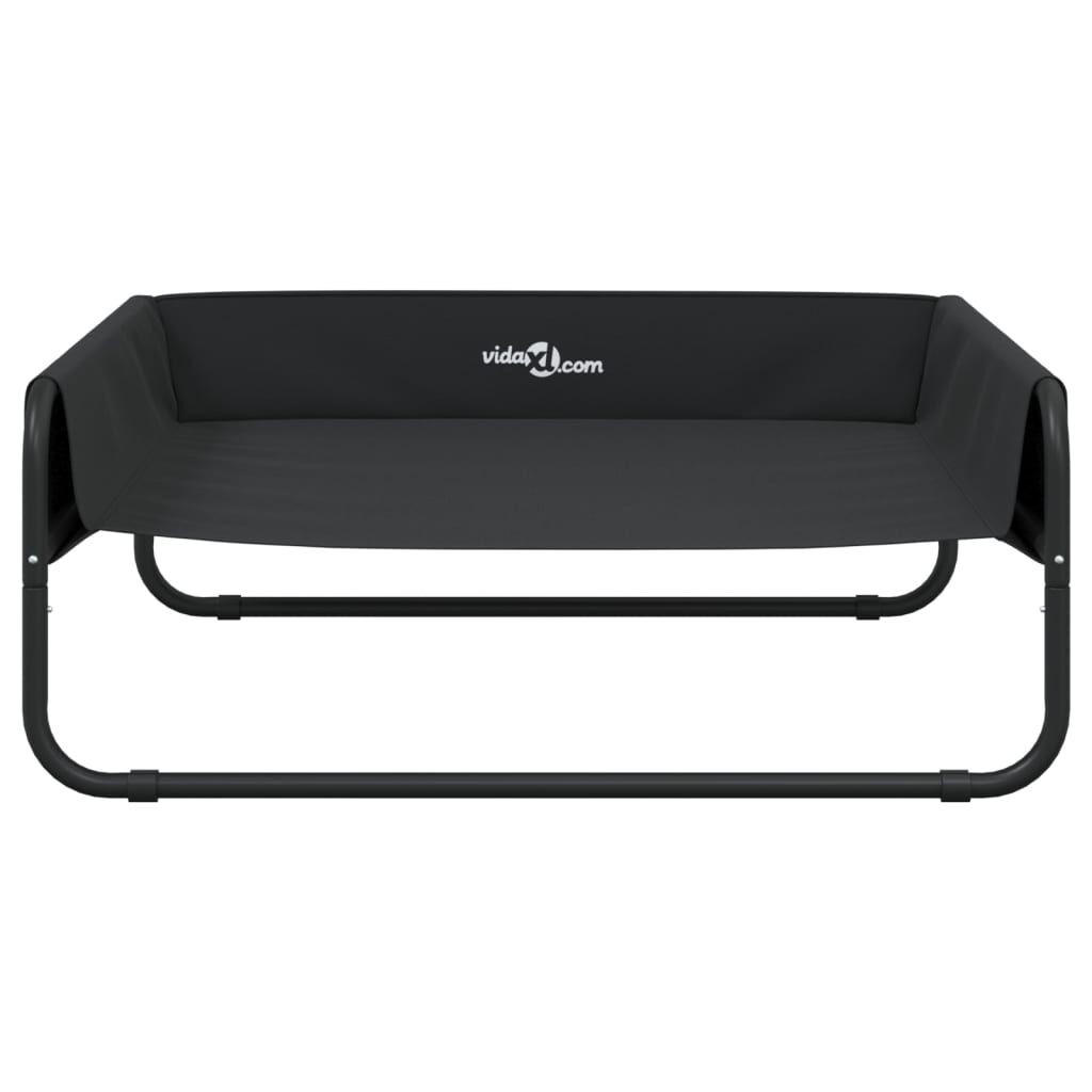vidaXL Cama elevada para perros tela oxford y acero gris antracita, , large Imagen numero 12