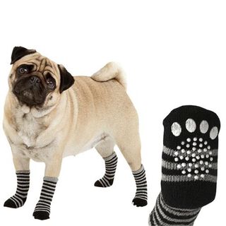 Ibañez Calcetines de rayas para perros y gatos