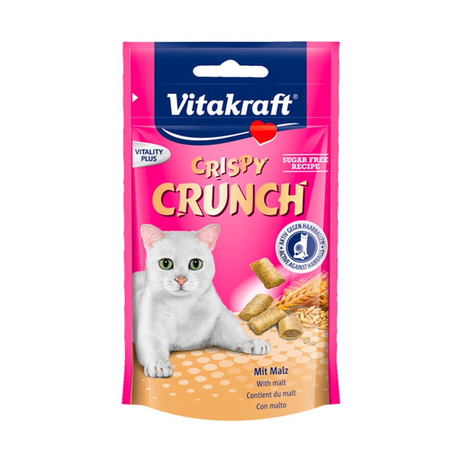 Vitakraft Crispy Crunch Bocaditos con Malta snacks para gatos