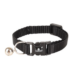 Flamingo Collar Ziggi Negro para gatitos