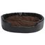 Vidaxl sof&aacute; con coj&iacute;n lavable negro y marr&oacute;n para mascotas, , large indicador imagen numero 6