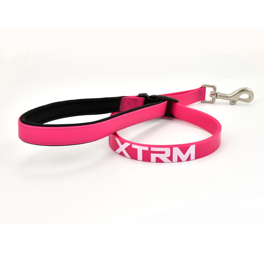 X-TRM Correa Rosa PVC para perros, , large Imagen numero 1