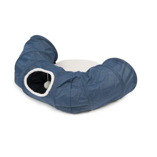 Vesper Túnel de Juguete Azul para gatos