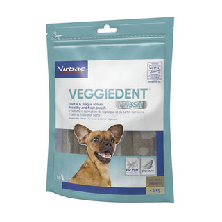Virbac Snacks Dentales VeggieDent Fresh para perros Toy