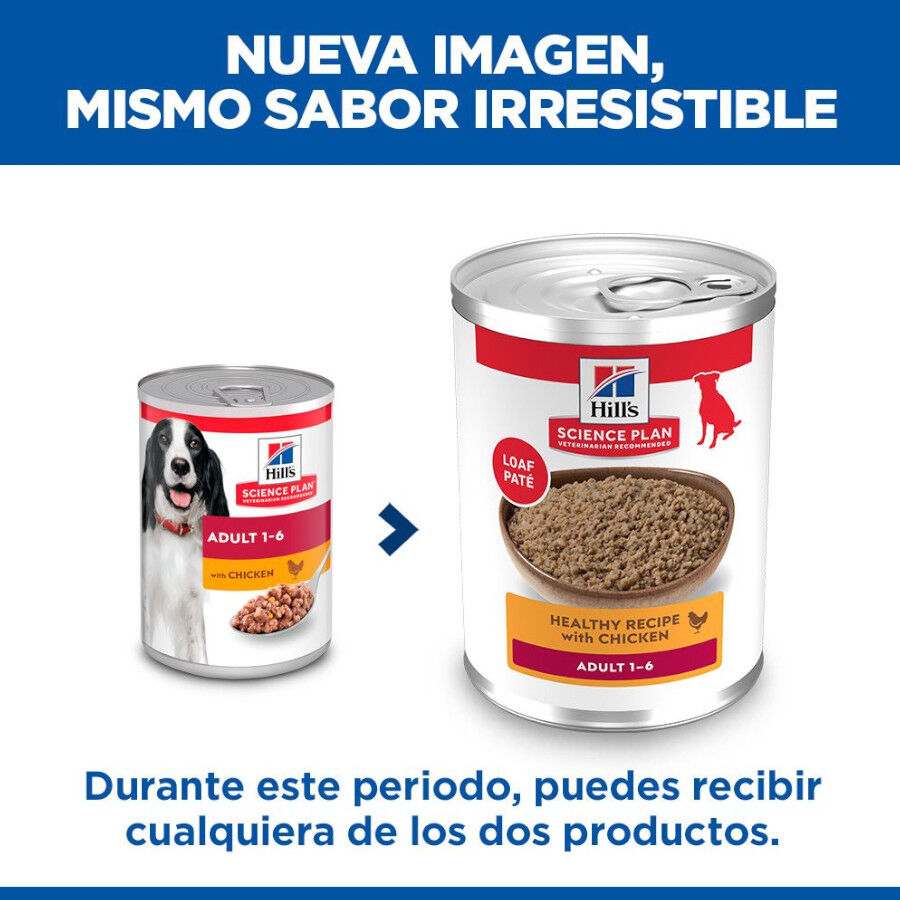 370 g Hill's Science Plan Adult pollo lata para perros, , large Imagen numero 3