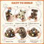 Nobleza - 2 Pack Magic Arch Bridge Juguete Rascador Interactivo para Gatos, Rascador para Gatos de Cartón con Bola de Campana de Juguete, Interactivo Rascador for Gatos,18.9*5.6*7.2CM, , large indicador imagen numero 3