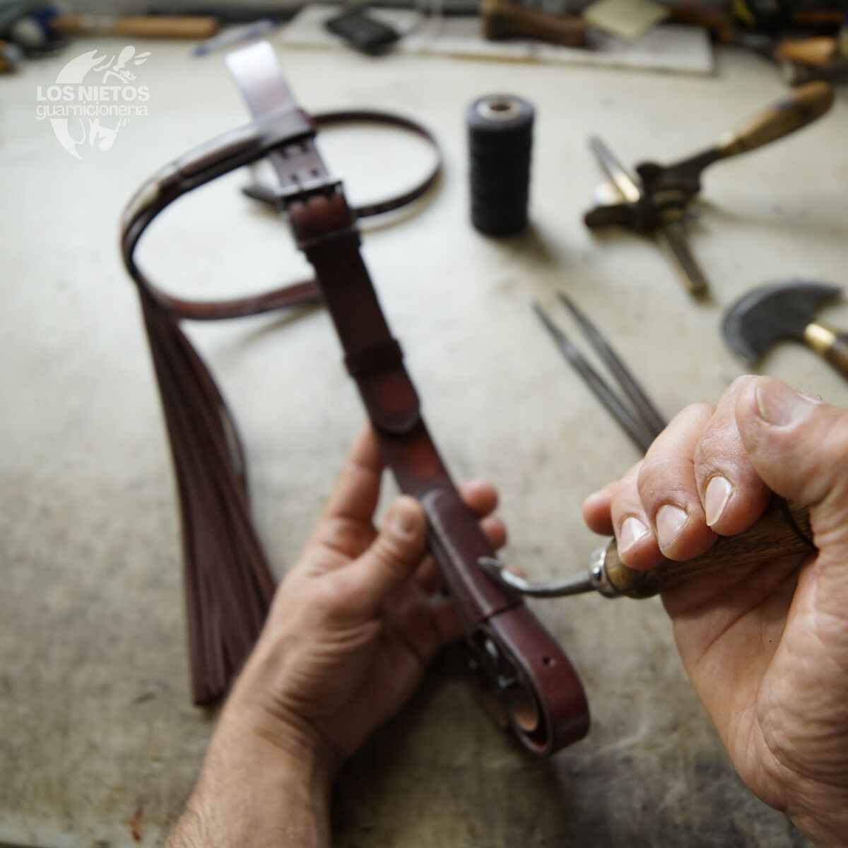 Guarnicioneria Los Nietos Pantalón Montero Clásico Color Camel Equipamiento Para El Caballo thumbnail