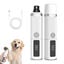 Limador de U&ntilde;as El&eacute;ctrico para Perros TheKingPet con Luz LED &ndash; 3 Velocidades, Silencioso y Recargable USB-C, , large indicador imagen numero 1