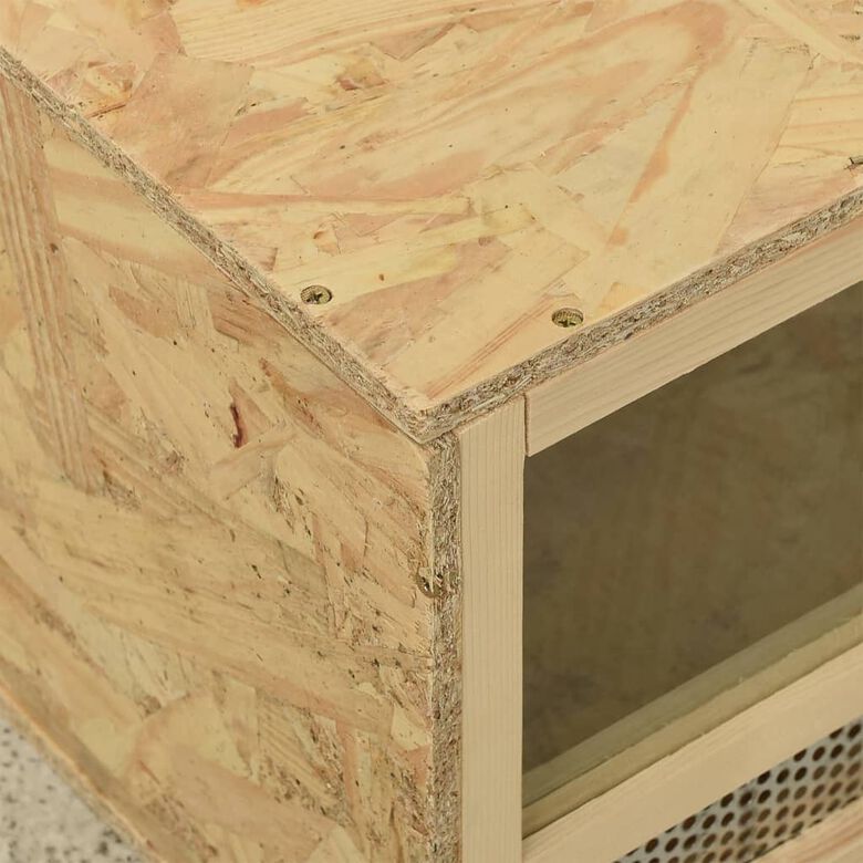 VidaXL Terrario de madera marrón para Reptiles thumbnail