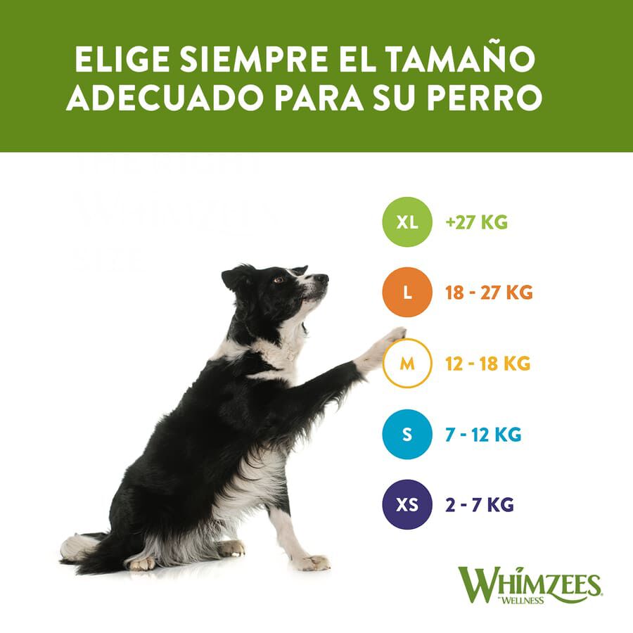 Whimzees Snacks Dentales en Forma de Hueso para perros thumbnail