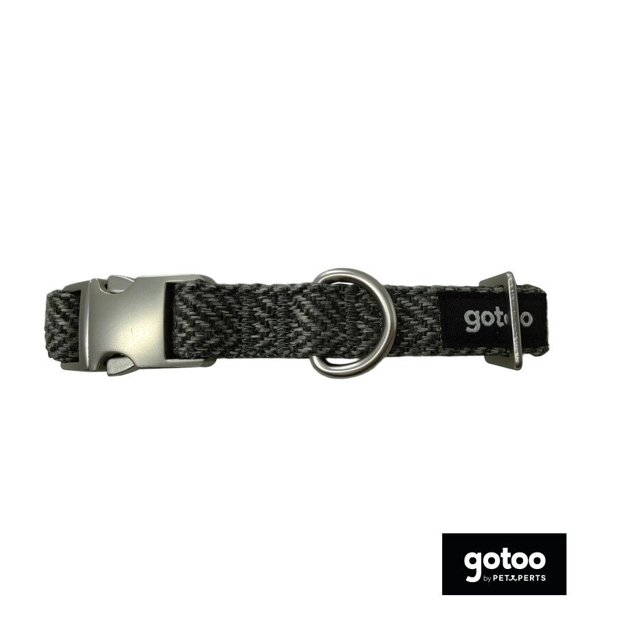 Gotoo Collar espiga gris para perros, , large Imagen numero 2