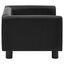 Vidaxl sofá rectangular negro para perros, , large indicador imagen numero 5