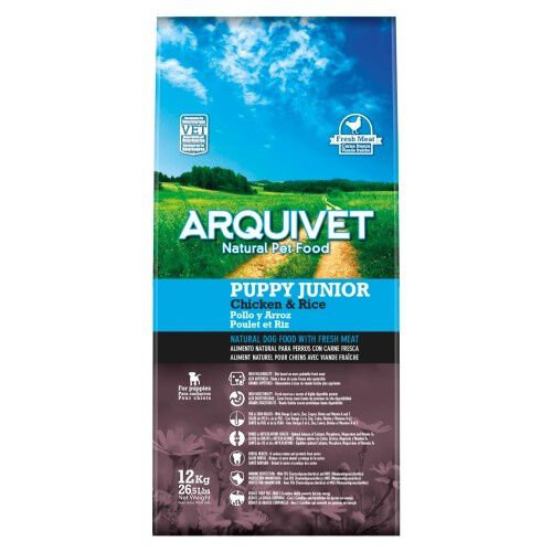 Arquivet puppy junior sabor Pollo y arroz, , large Imagen numero 2