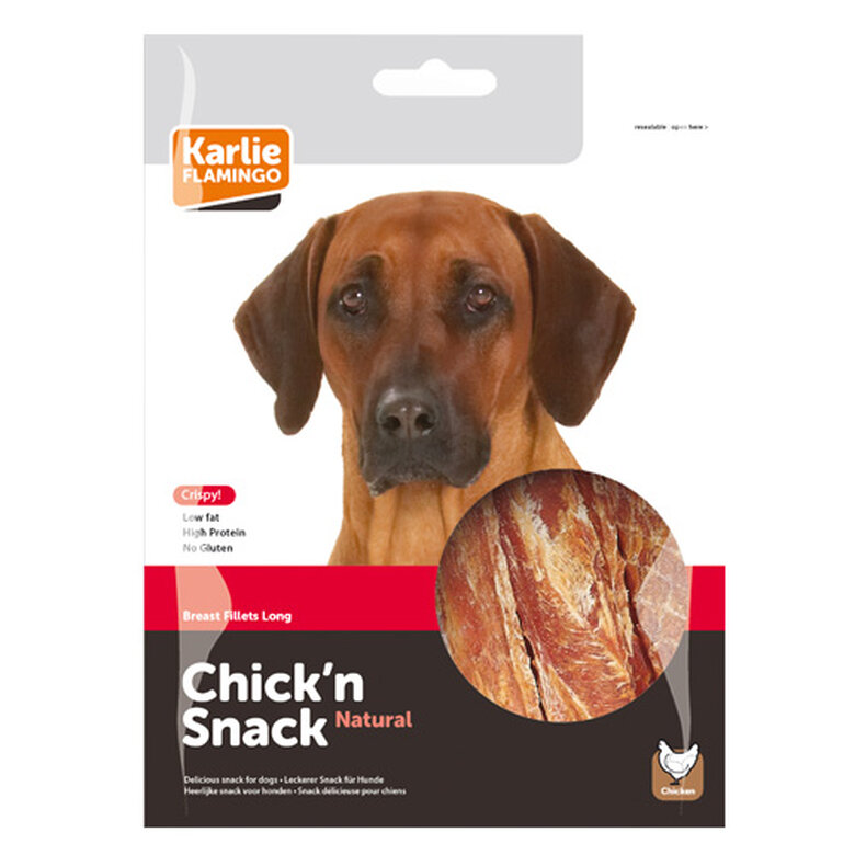 Flamingo Chick’n Snack Crispy chuches para perros image number null