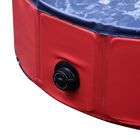 Piscina plegable para mascotas color Rojo, , large image number null