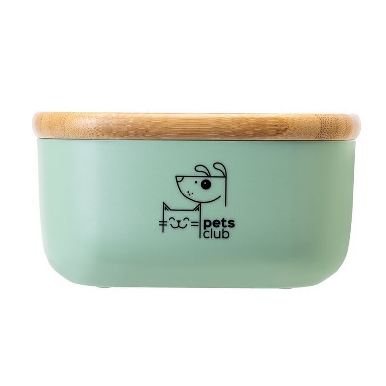 Vigar Pets Club Frasco de Golosinas Pequeño de Bamboo para perros thumbnail