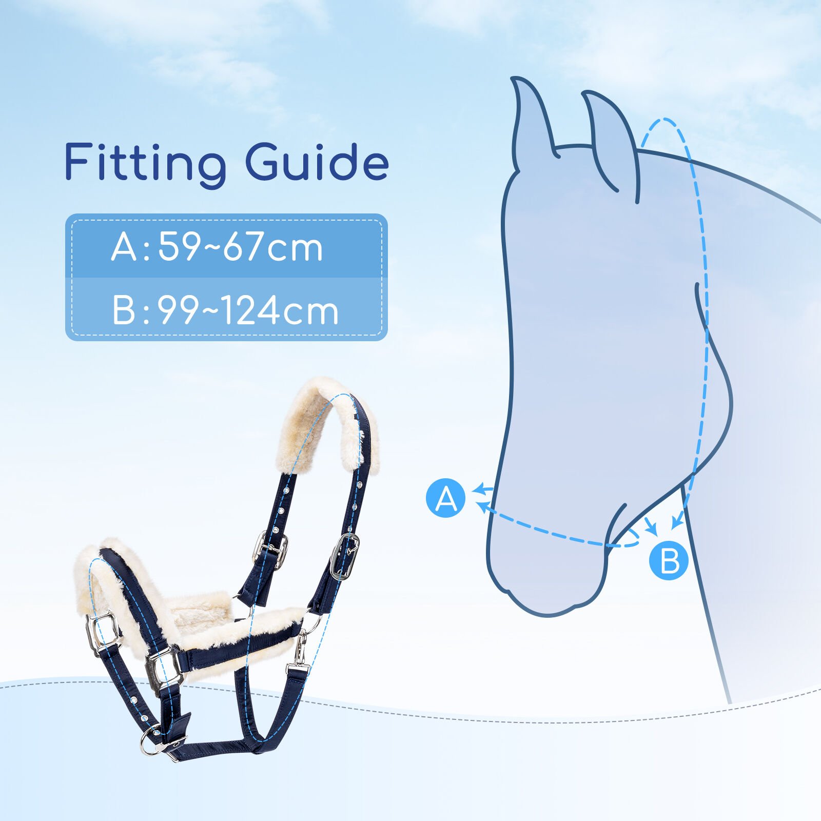 Nobleza Cabestro De Nudos Para Formación De Hípica para caballos thumbnail