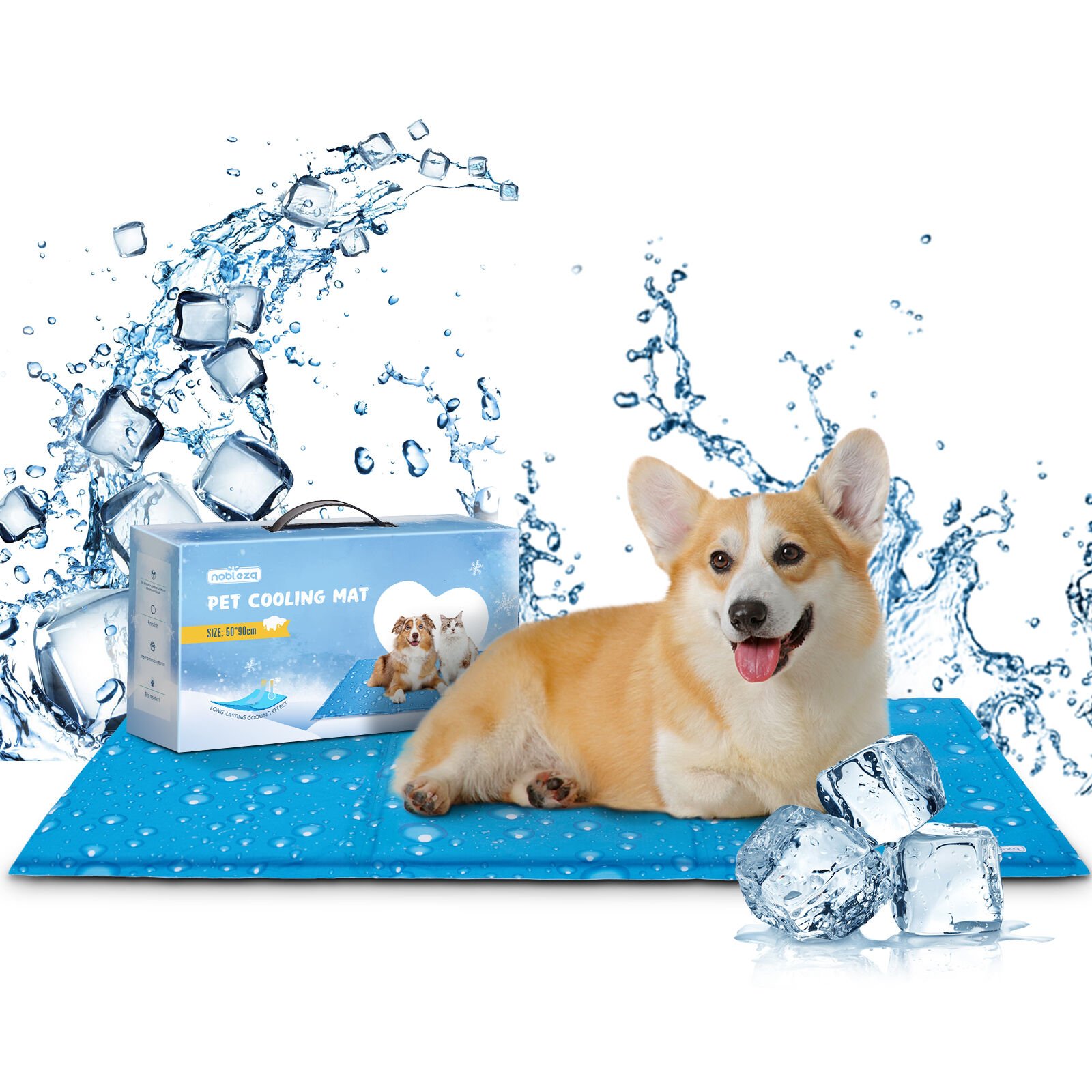 Nobleza Alfombrilla Refrescante para Perros Gatos, , large Imagen numero 6