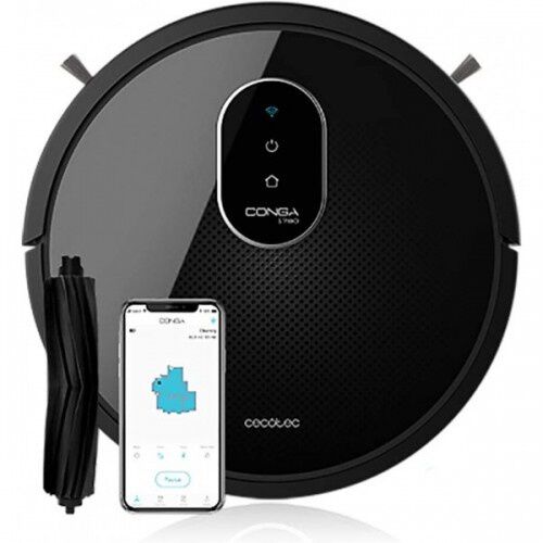 Robot aspirador inteligente Conga 1790 Titanium color Negro, , large Imagen numero 2