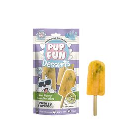 2 HELADOS snack PUP ICE Polo Smomthie de KIWI 2 x 60g