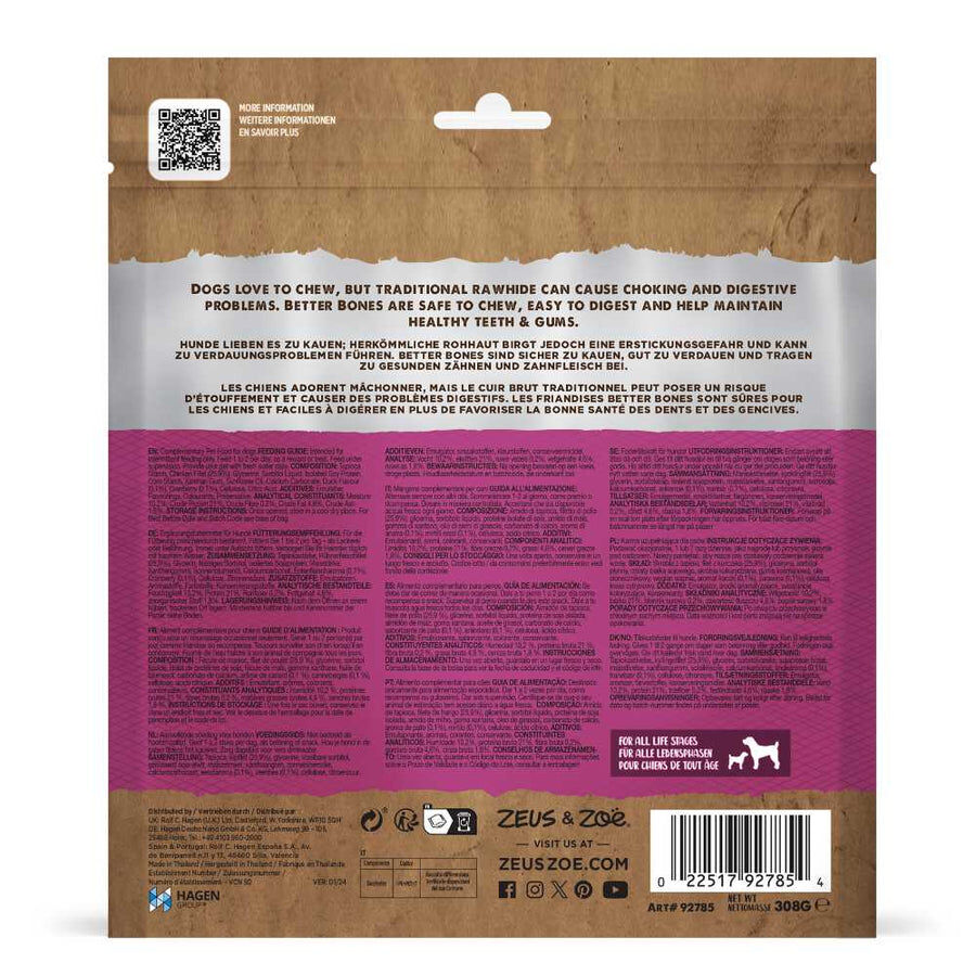 Twists envueltos en pollo para perros Zo&euml; Better Bones Pack de 27, , large Imagen numero 2