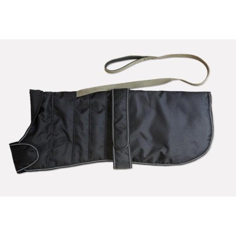 Danish design pet productos abrigo impermeable negro para perros, , large image number null