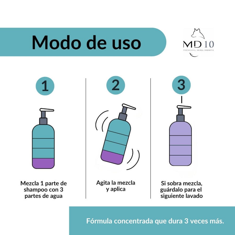 MD-10 Champ&uacute; Hidratante y Dermoprotector para Bich&oacute;n Malt&eacute;s, , large Imagen numero 4