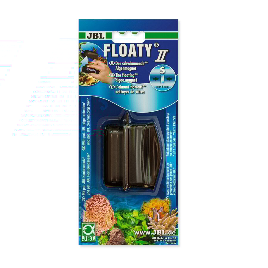 JBL Floaty II Imán Limpia Cristales para acuarios