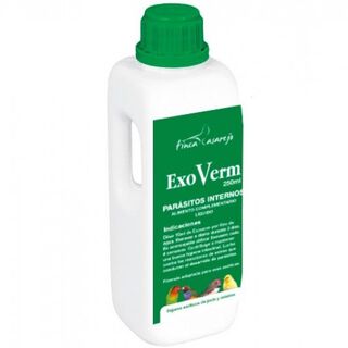 Finca casarejo exoverm prevención de parásitos internos natural para pájaros 