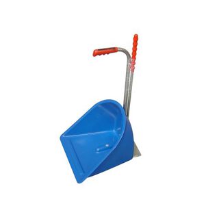 Recogedor de estiércol Stable Mate con rastrillo color Azul