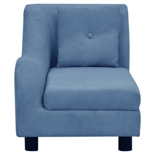 Vidaxl sof&aacute; agua marina para perros, , large Imagen numero 4