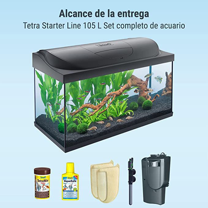 Kit Tetra Starter Line LED Diurna/Nocturna Acuario 105L, , large Imagen numero 4