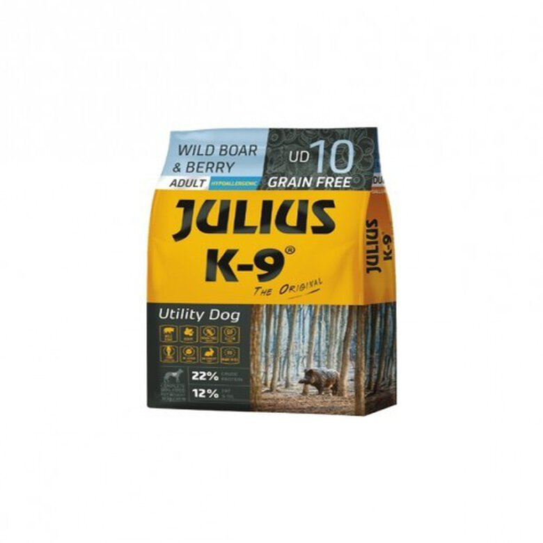 Pienso Julius K-9 Adult Wild sabor Jabali y Bayas, , large image number null