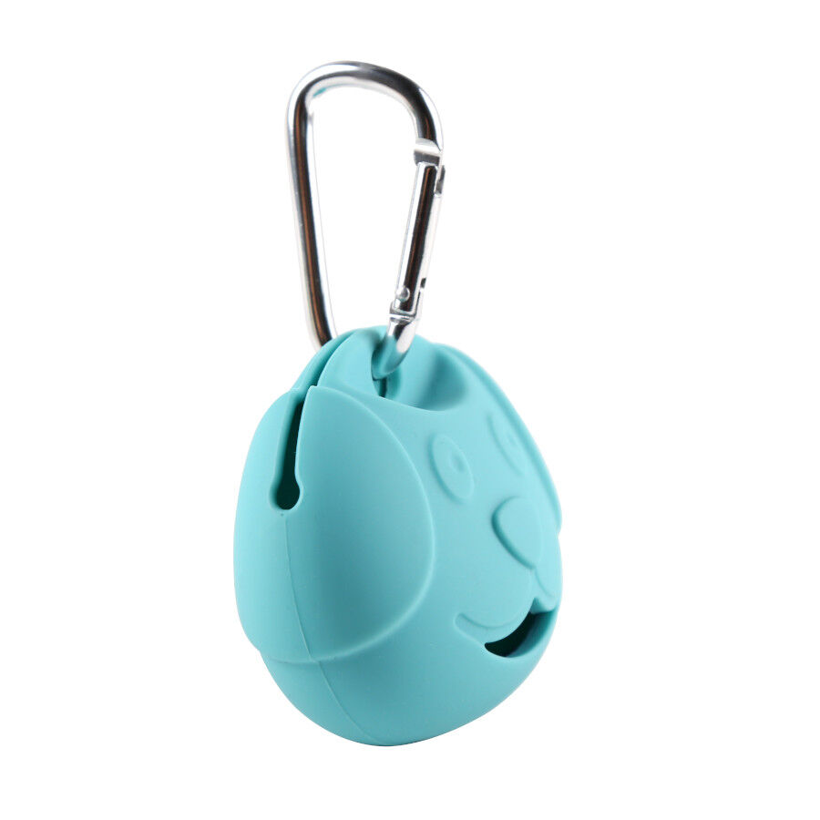 Gotoo Porta bolsas silicona azul para perros, , large Imagen numero 4