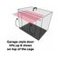 Vidaxl flamingo jaula grande negra para perros, , large indicador imagen numero 2