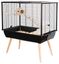 Zolux Cage Neo Silta - Rongador (tamaño pequeño, 77,5 x 47,5 x 87,5 cm), Color Negro, , large indicador imagen numero 1
