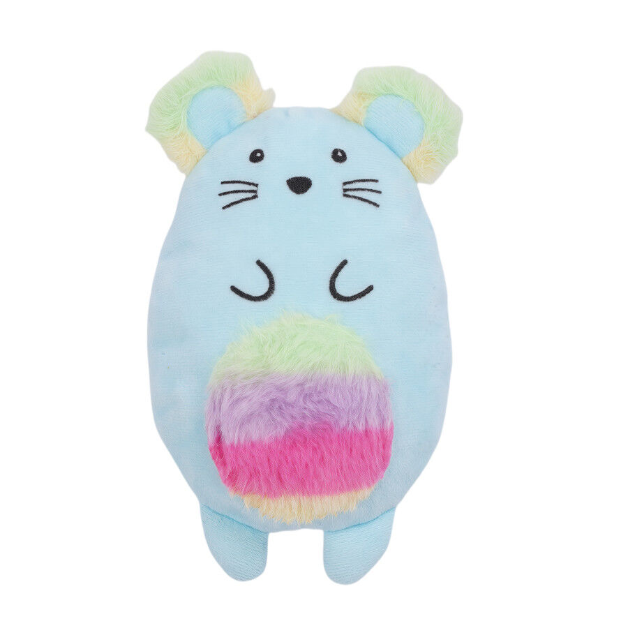 Tootoy! Peluche Rainbow Mouse Azul para gatos, , large Imagen numero 2